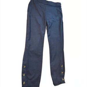 Christopher & Banks Ankle Length Slim/Straight High Waist NEW Blue Pants Small